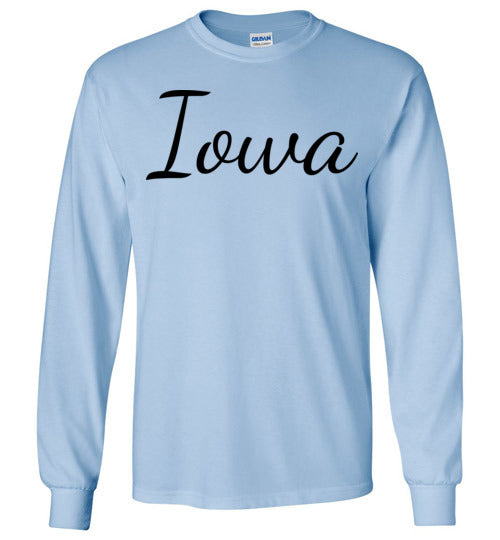 Iowa. Youth. LS Tshirt