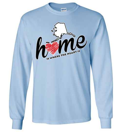 Alaska Home. Youth. LS Tshirt