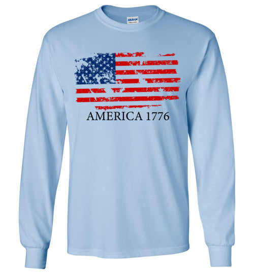 America 1776. Youth. LS Tshirt