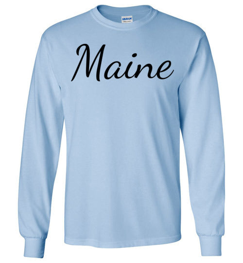 Maine. Youth. LS Tshirt