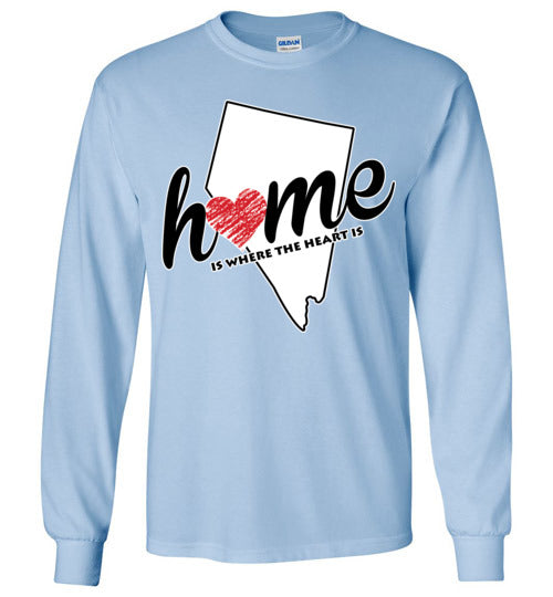 Nevada Home. Adult. LS Tshirt