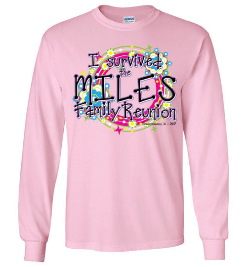 Flowers and Butterflies. Youth. LS Tshirts.