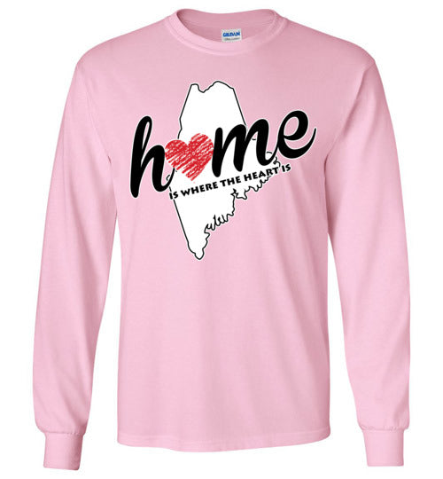 Maine Home. Youth. LS Tshirt