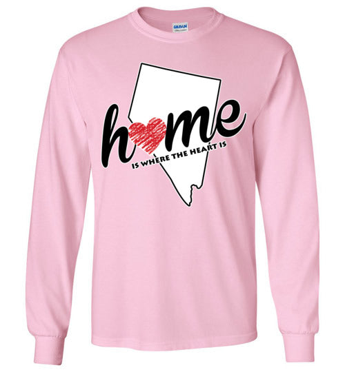 Nevada Home. Youth. LS Tshirt