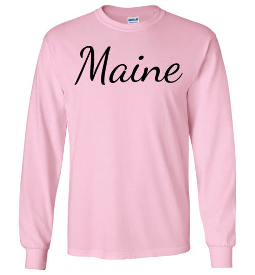 Maine. Adult. LS Tshirt