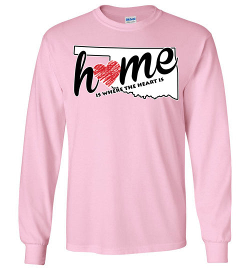 Oklahoma Home. Youth. LS Tshirt