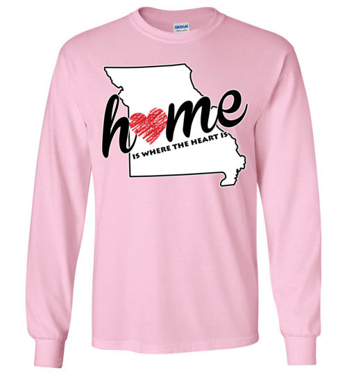 Missouri Home. Youth. LS Tshirt