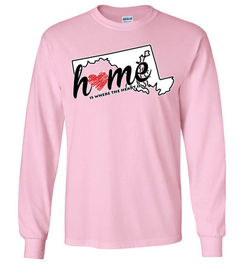 Maryland Home. Youth. LS Tshirt
