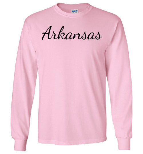 Arkansas. Youth. LS Tshirt