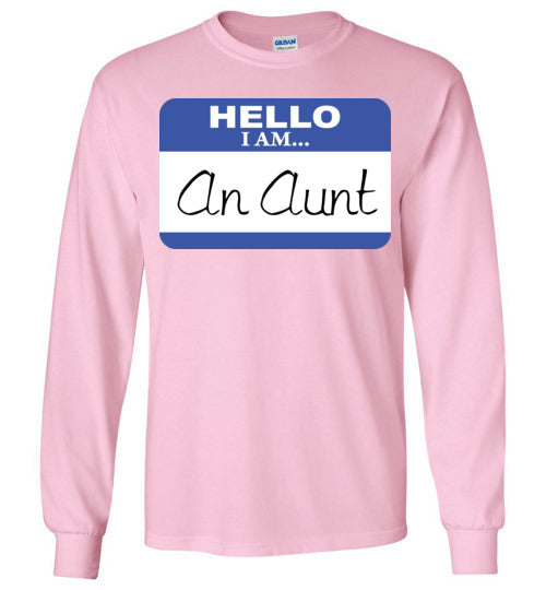 An Aunt. Youth. LS Tshirt