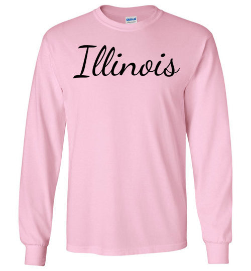 Illinois. Youth. LS Tshirt
