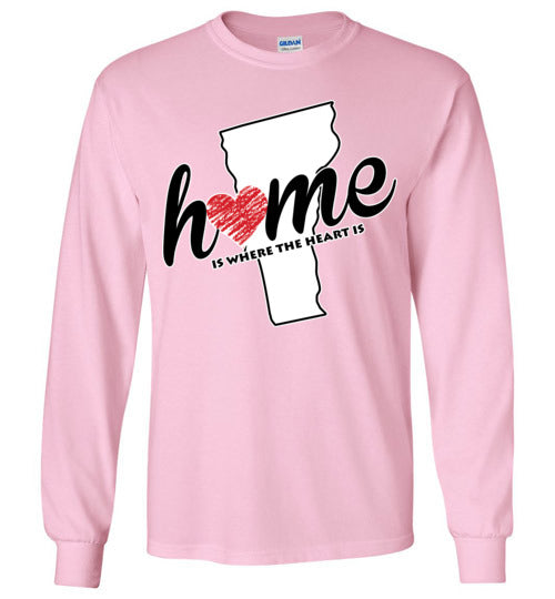 Vermont Home. Adult. LS Tshirt