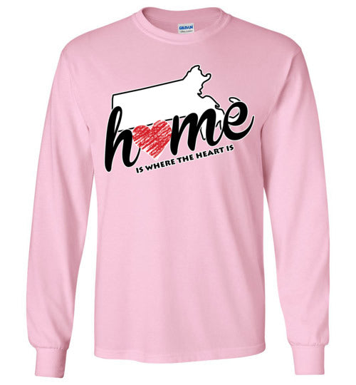 Massachusetts Home. Youth. LS Tshirt