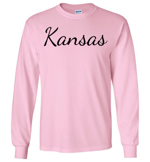 Kansas. Adult. LS Tshirt