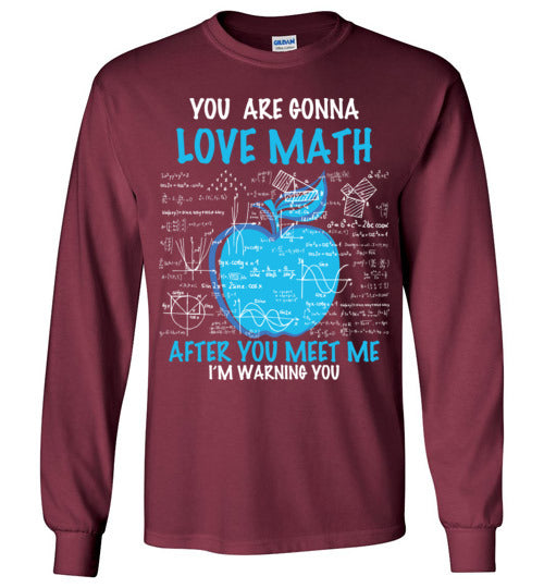 Love Math. LS Tshirt