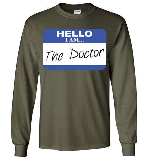 The Doctor. Adult. LS Tshirt