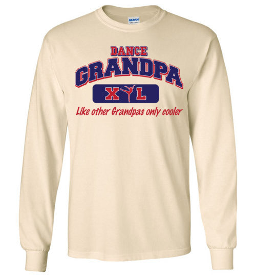Dance Grandpa. Adult. LS Tshirt
