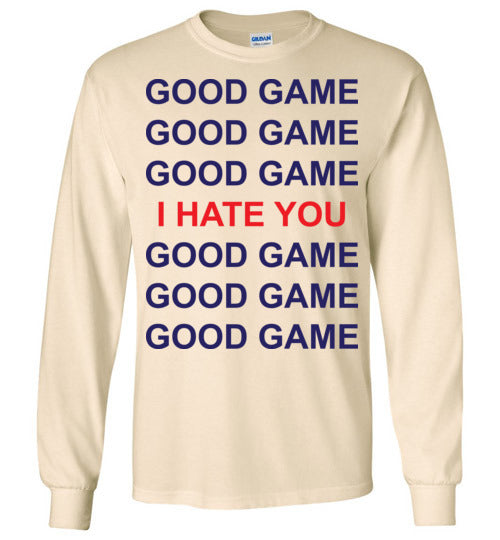 Good Game. Adult. LS Tshirt
