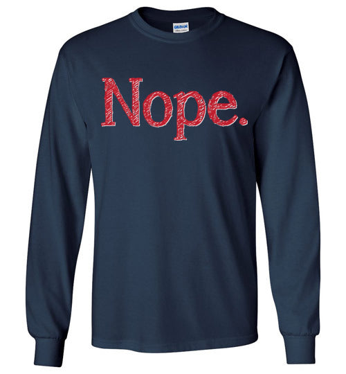 Nope.Youth LS Tshirt