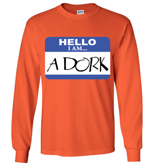A Dork. Youth. LS Tshirt