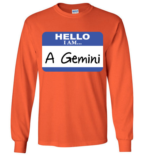 A Gemini. Youth. LS Tshirt