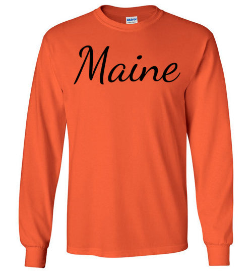 Maine. Adult. LS Tshirt