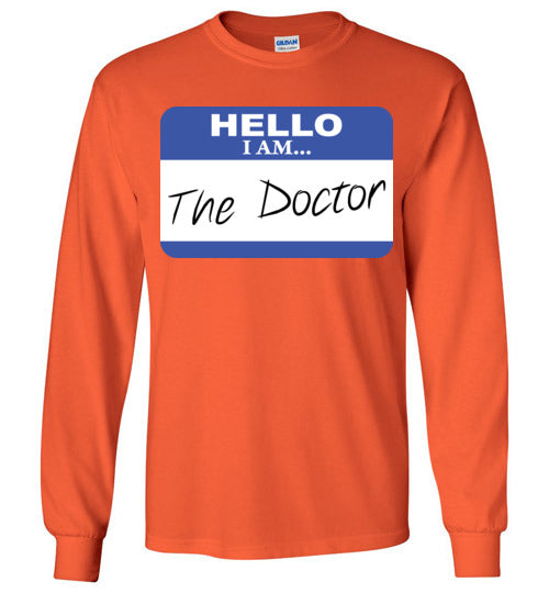 The Doctor. Adult. LS Tshirt