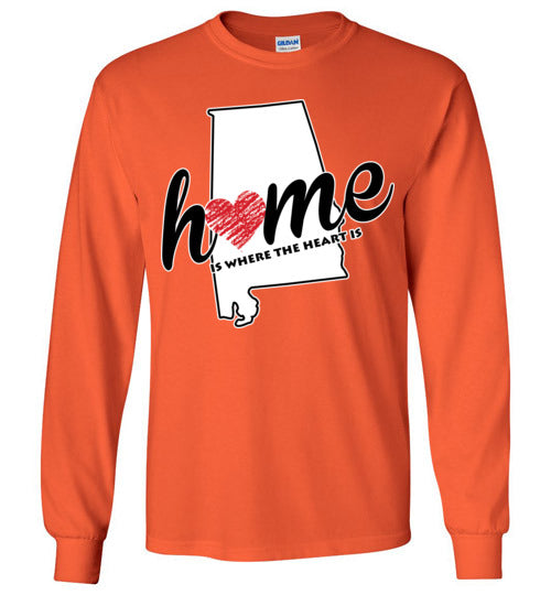 Alabama Home. Youth. LS Tshirts