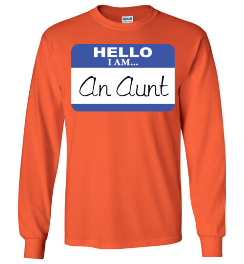 An Aunt. Adult. LS Tshirt