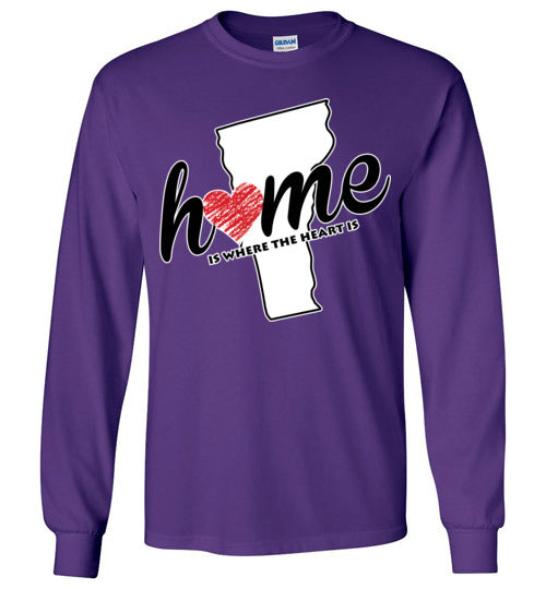 Vermont Home. Adult. LS Tshirt