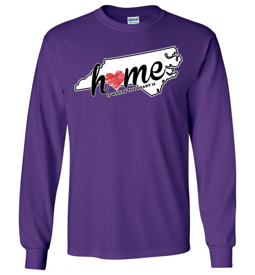 North Carolina Home. Youth. LS Tshirt