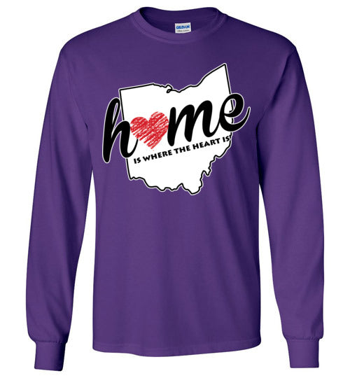 Ohio Home. Youth. LS Tshirt
