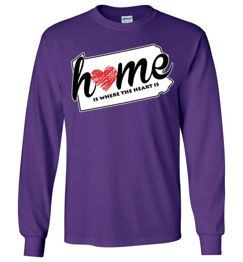 Pennsylvania Home. Youth. LS Tshirts
