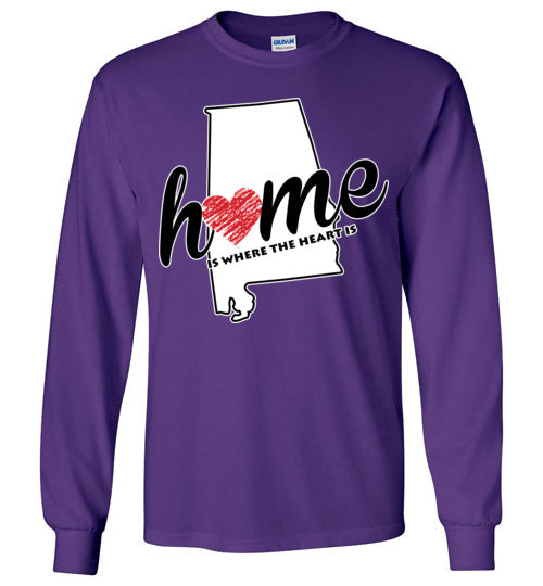 Alabama Home. Youth. LS Tshirts