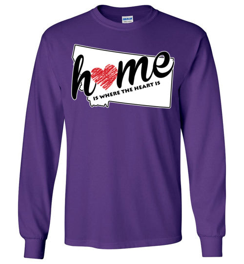 Montana Home. Youth. LS Tshirt