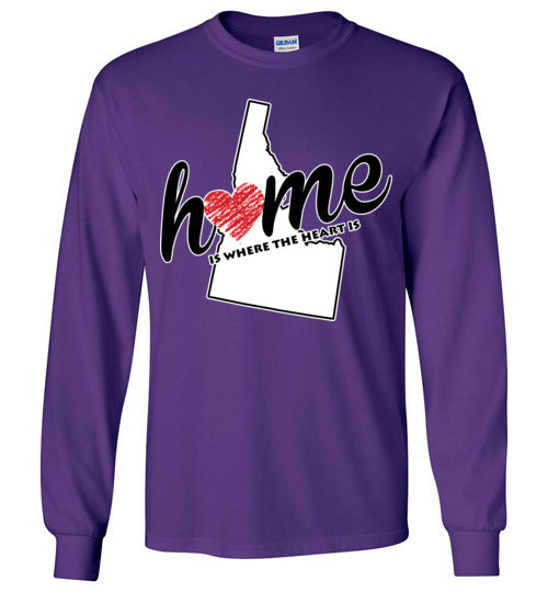 Idaho Home. Adult. LS Tshirt