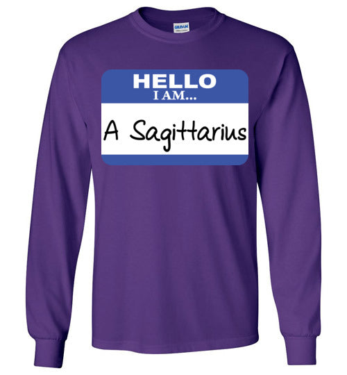 A Sagittarius. Youth. LS Tshirt
