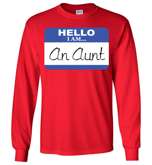 An Aunt. Adult. LS Tshirt