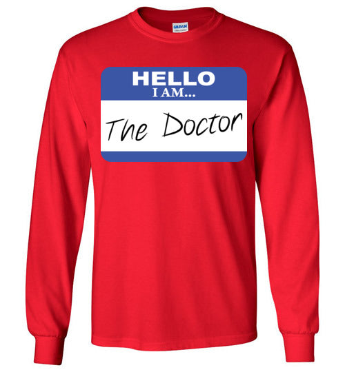 The Doctor. Adult. LS Tshirt