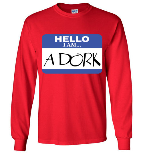 A Dork. Youth. LS Tshirt