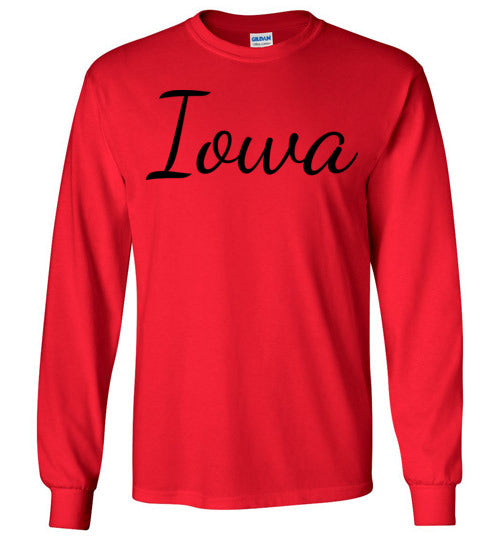 Iowa. Youth. LS Tshirt
