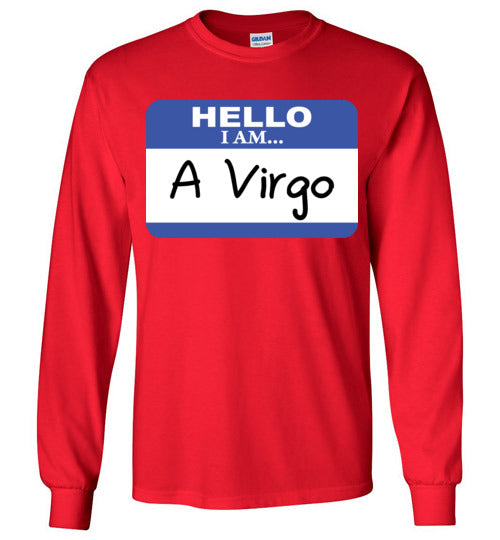 A Virgo. Adult. LS Tshirt