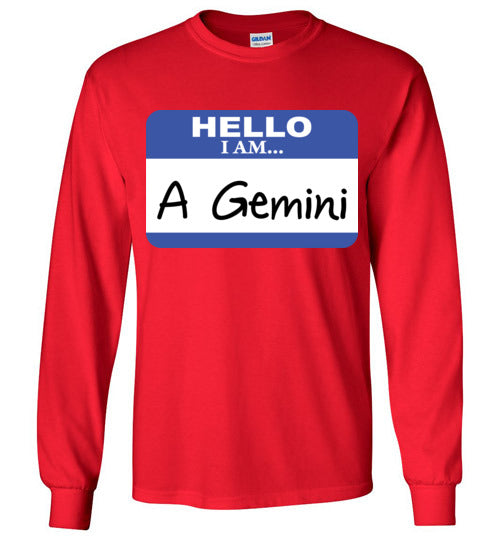 A Gemini. Youth. LS Tshirt