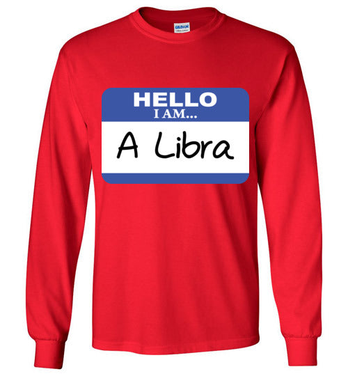 A Libra. Youth. LS Tshirt