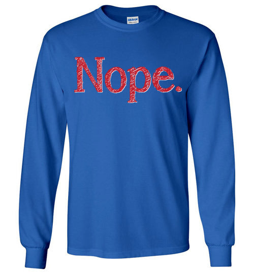 Nope.Youth LS Tshirt