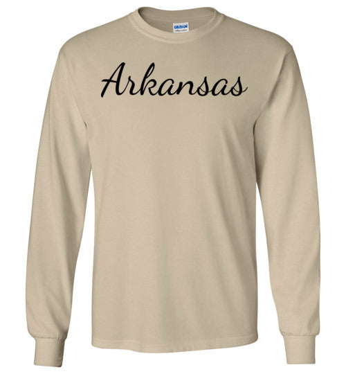 Arkansas. Adult. LS Tshirt