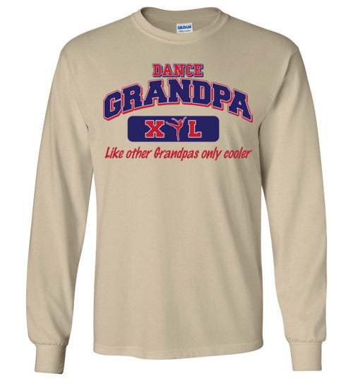 Dance Grandpa. Adult. LS Tshirt