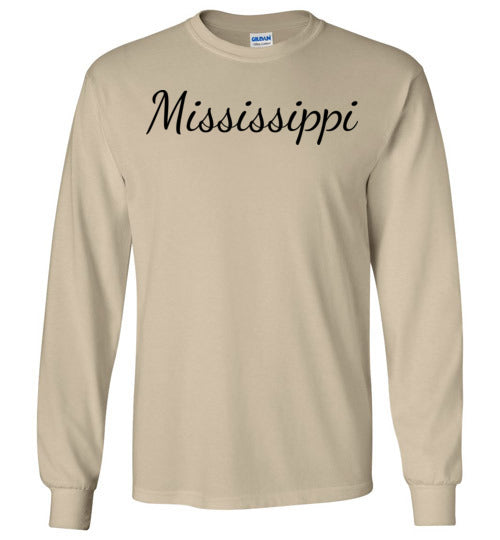 Mississippi. Adult. LS Tshirt