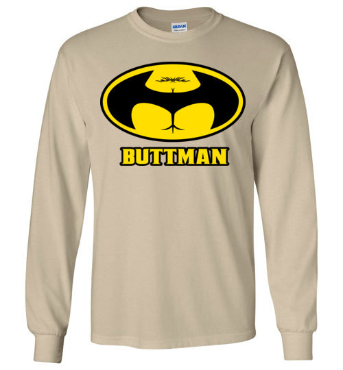 Buttman Trampstamp. Adult. LS Tshirt