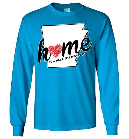 Arkansas Home. Youth. LS Tshirt
